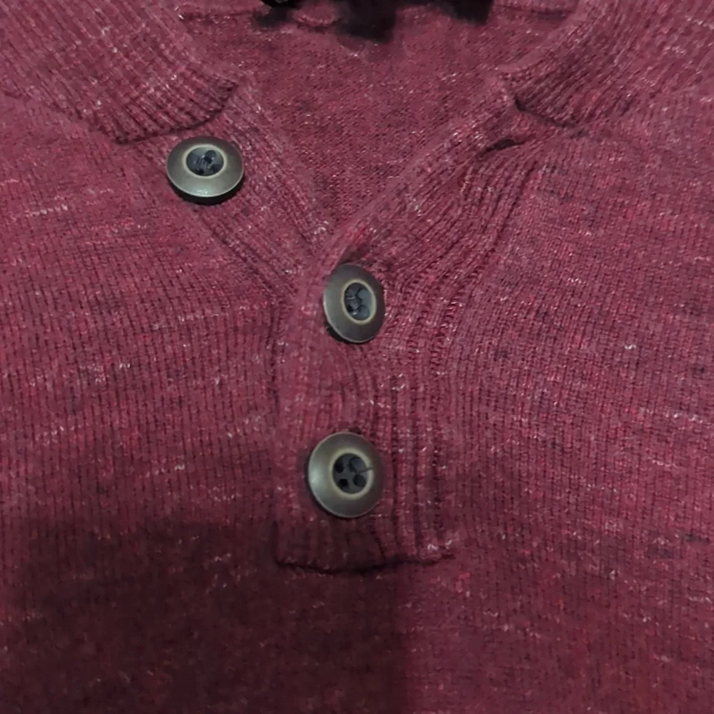 Express sweater maroon measurements